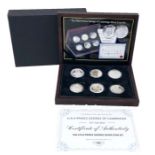 HRH Prince George of Cambridge silver coin set, comes with box and certificate