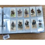 Collectors album of mixed cigarette cards from a large private collection