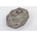 Antique 1898 Chester STERLING SILVER Bon Bon Dish w/ Pierced Sides