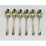 6 x Antique 1917 Hallmarked Sheffield .925 STERLING SILVER Spoons