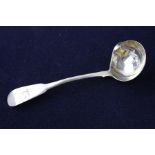 Antique 1818 Hallmarked Dublin SILVER Irish Toddy Ladle (28g)