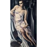 After Tamara de Lempicka, ˝Mme Alan Bott˝After Tamara de Lempicka, ˝Mme Alan Bott˝ Size: 78cm x