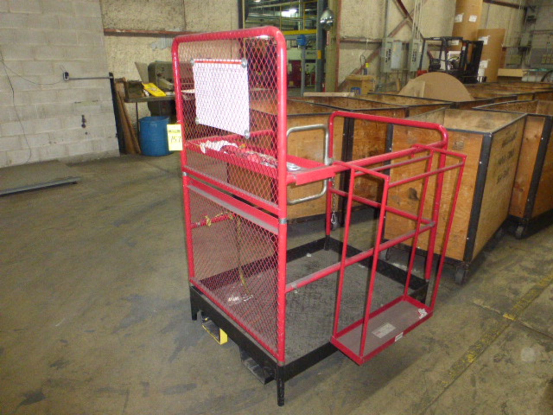 FORKLIFT SAFETY CAGE - Image 2 of 2