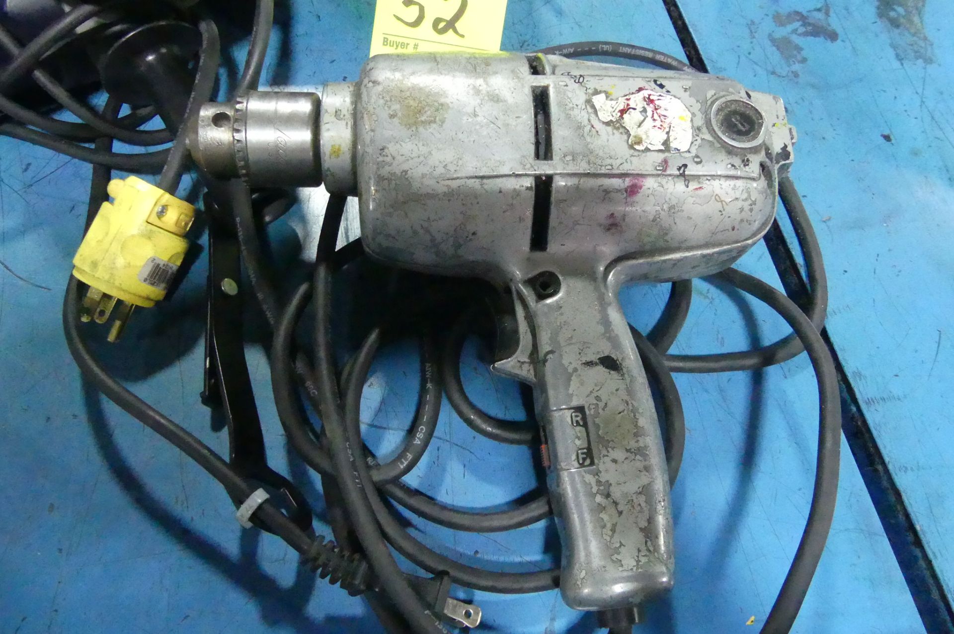 2-ELECTRIC DRILLS & GRINDER - Image 3 of 3