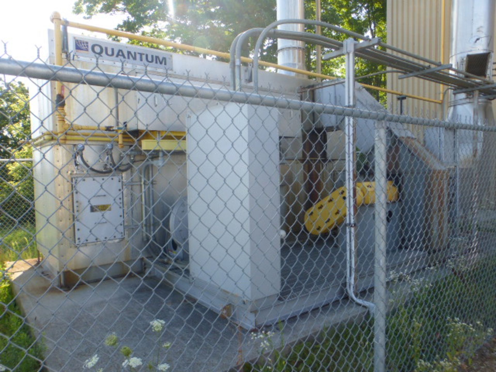 MEG TEC QUANTUM 4000 SCFM CATALYTIC OXIDIZER SYSTEM W/INSULTATED SYSTEM FAN, COMBUSTION BLOWER, - Image 3 of 4