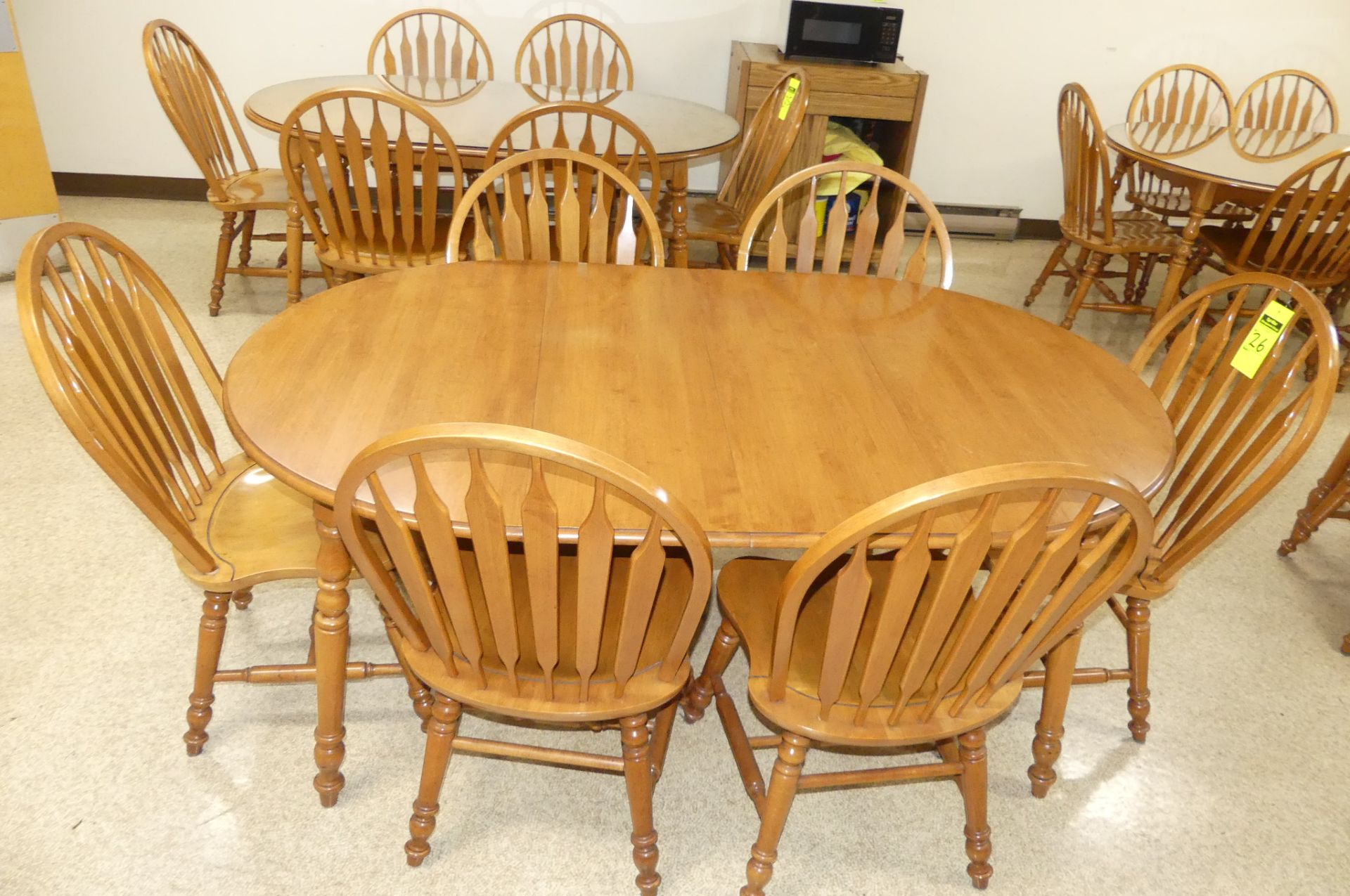 ROXTON TABLE & 6-CHAIRS, NO GLASS TOP