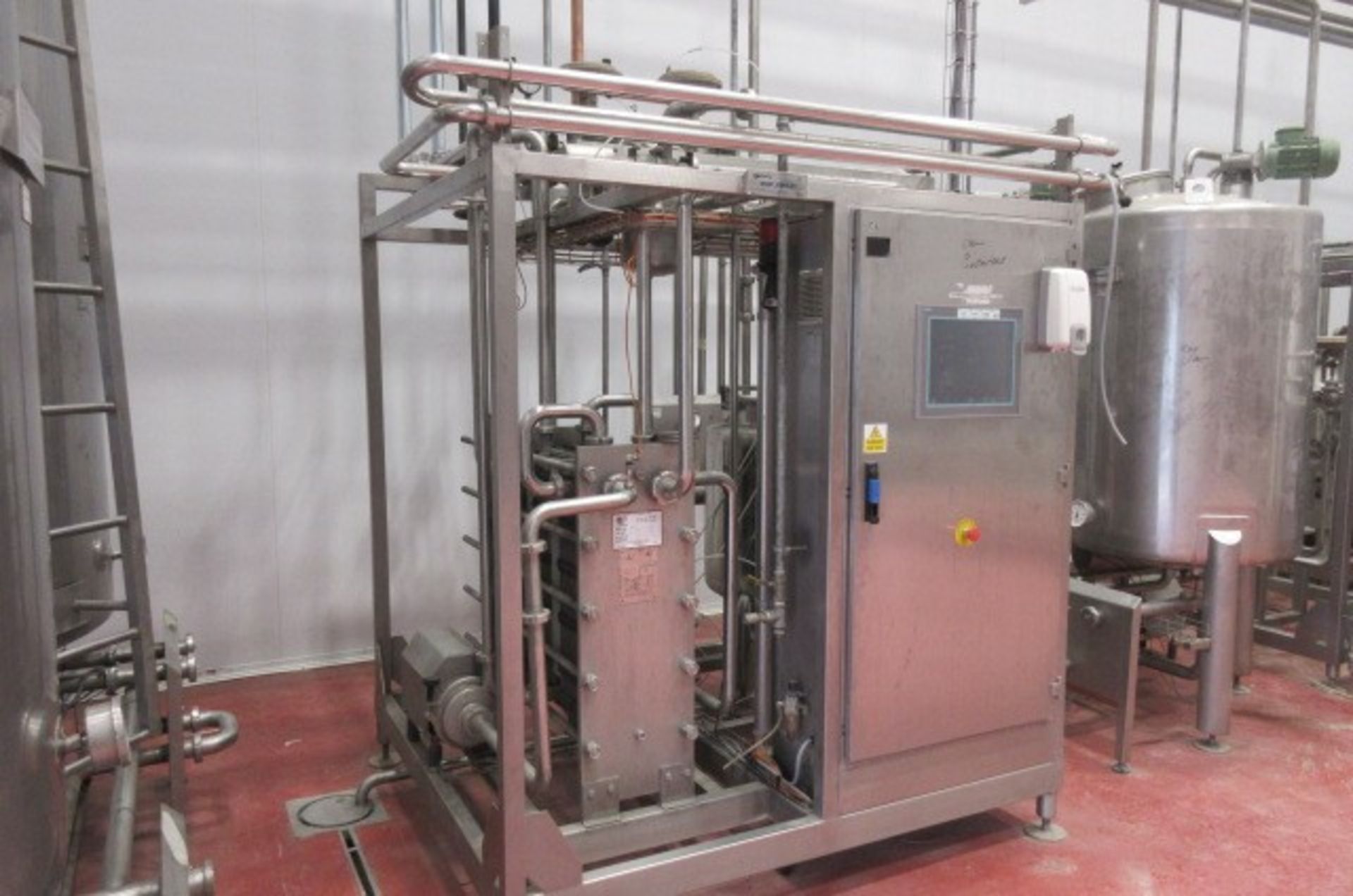 Gemak 1,000 litres / hour cream pasteuriser (2011)