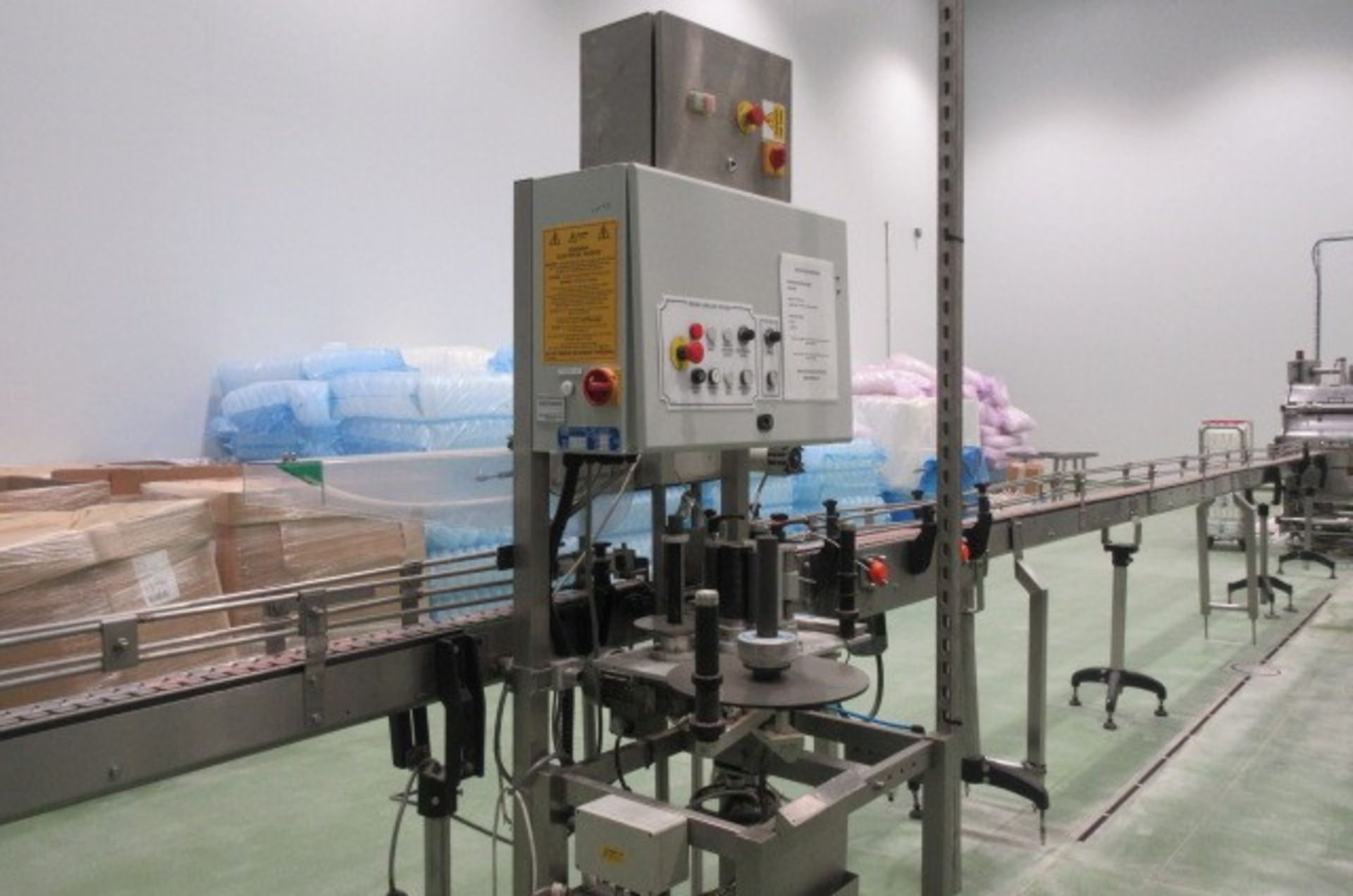 Graham Labelling Systems Cosa 128-40 single head label applicator (2011).