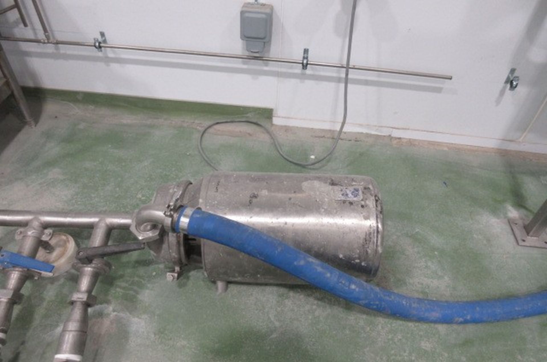 APV stainless steel 2"-2"-9" enclosed pump.