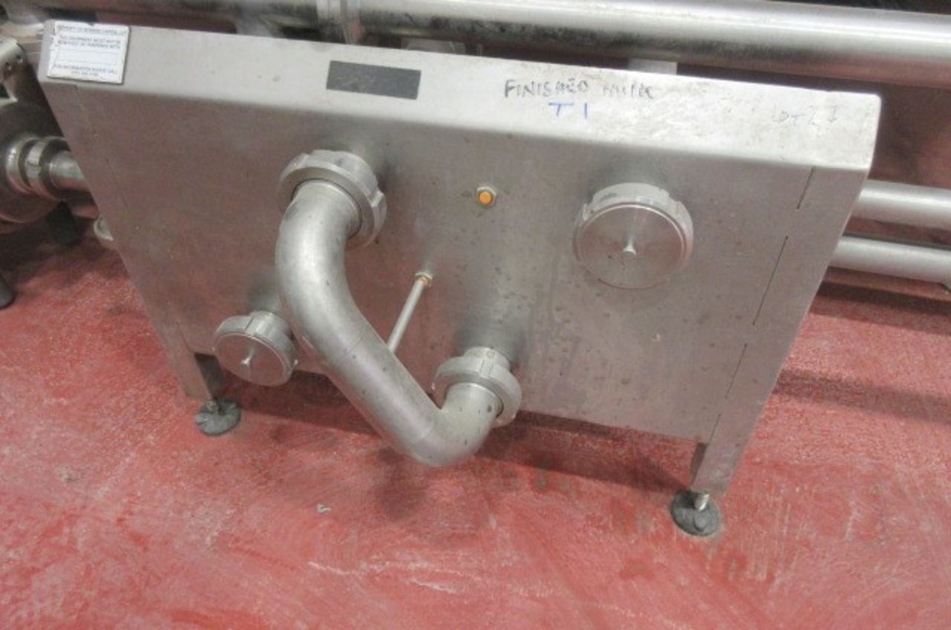 Flow plate manifold, s/s.