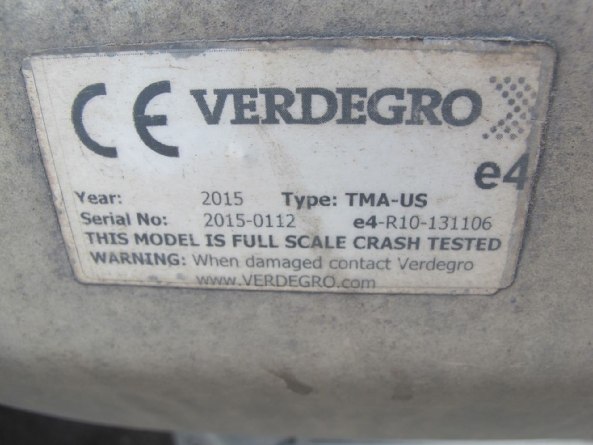 Iveco Eurocargo 180E25 / Verdegro Crash Cushion (YD65 AEN) - Image 2 of 14