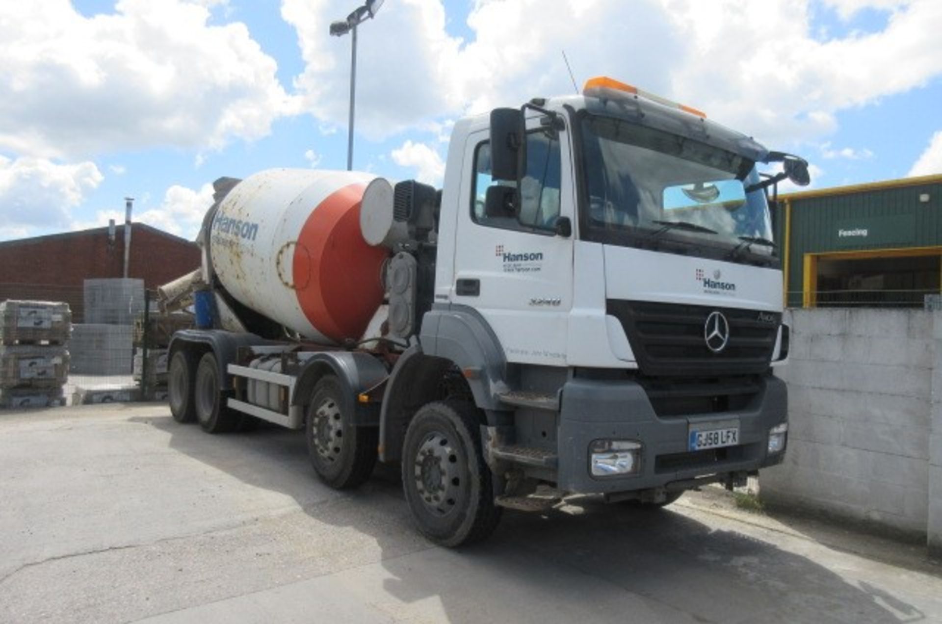 Mercedes Axor Concrete Mixer (GJ58 LFX)