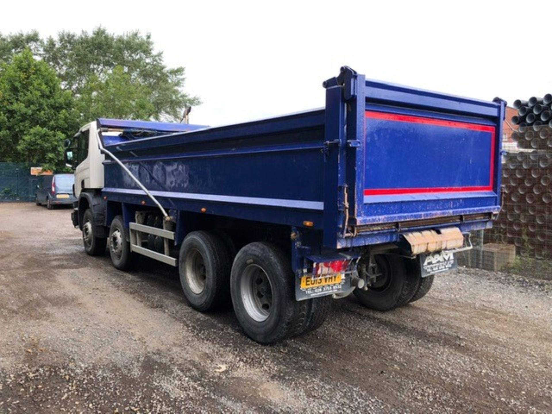 Scania P360 8X4 Tipper (EU13 VHY) - Image 4 of 12