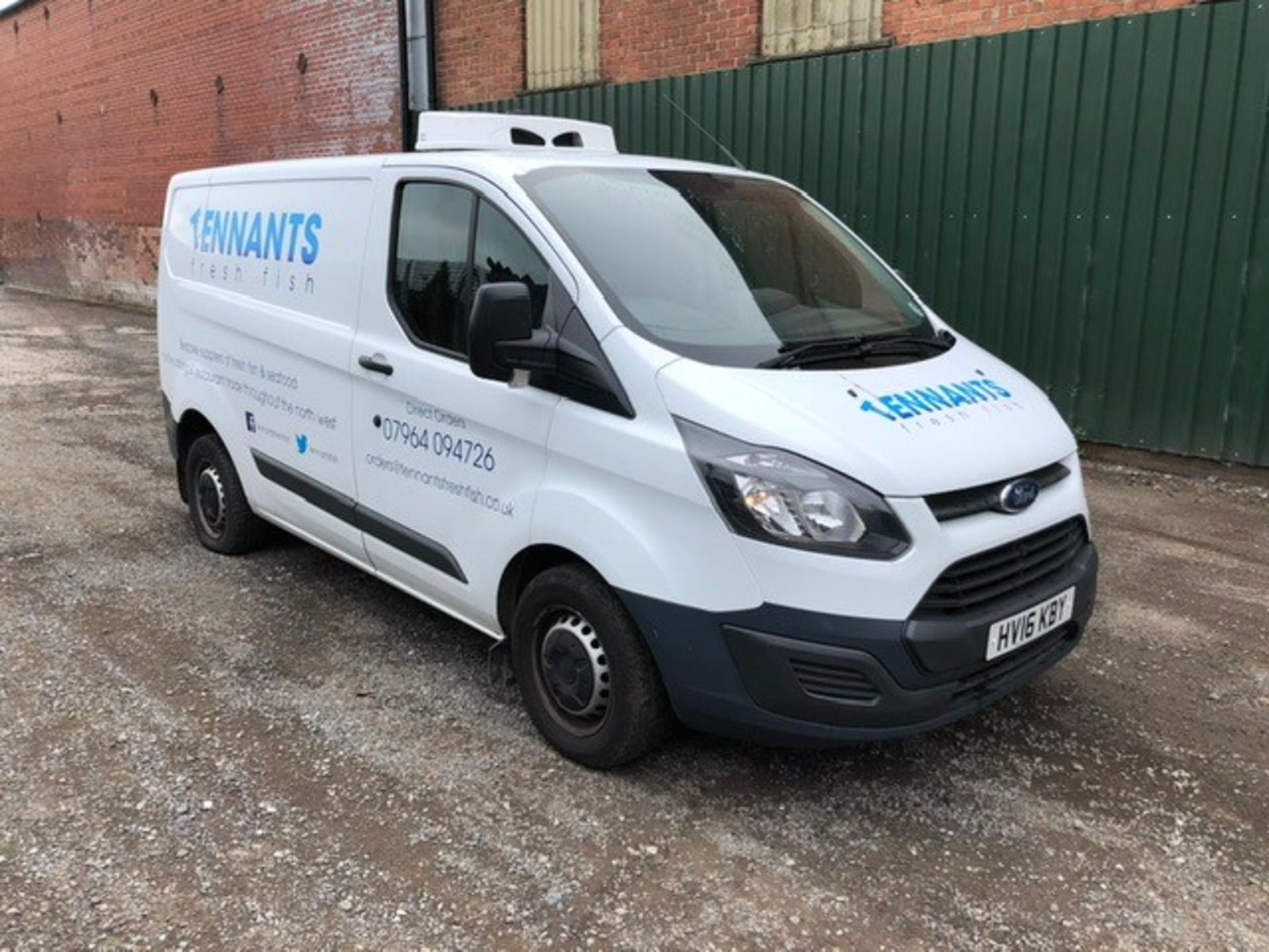 Ford Transit Custom 290 Refrigerated Van ('16') (HV16 KBY)