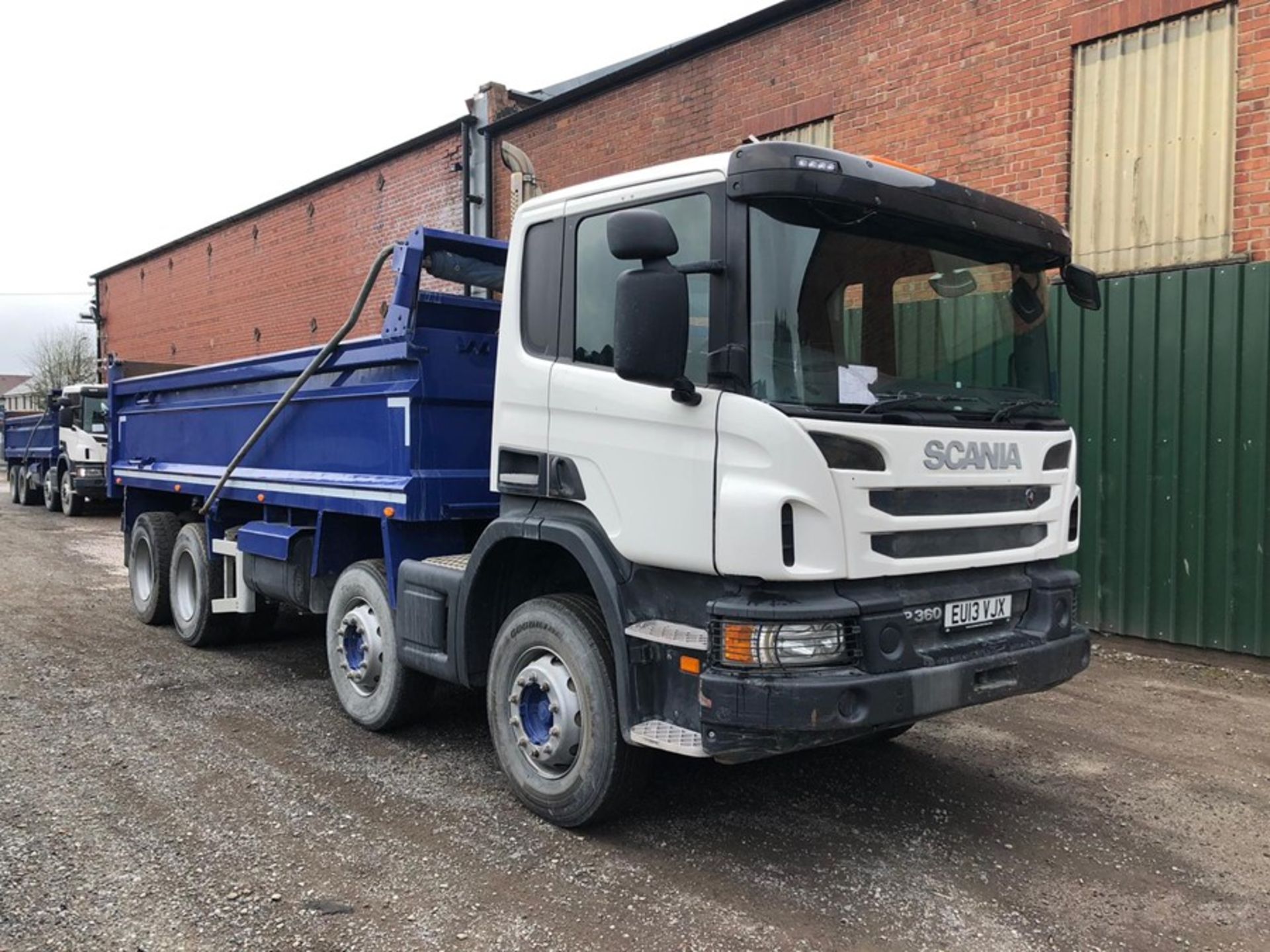 Scania P360 8x4 Tipper (EU13 VJX)