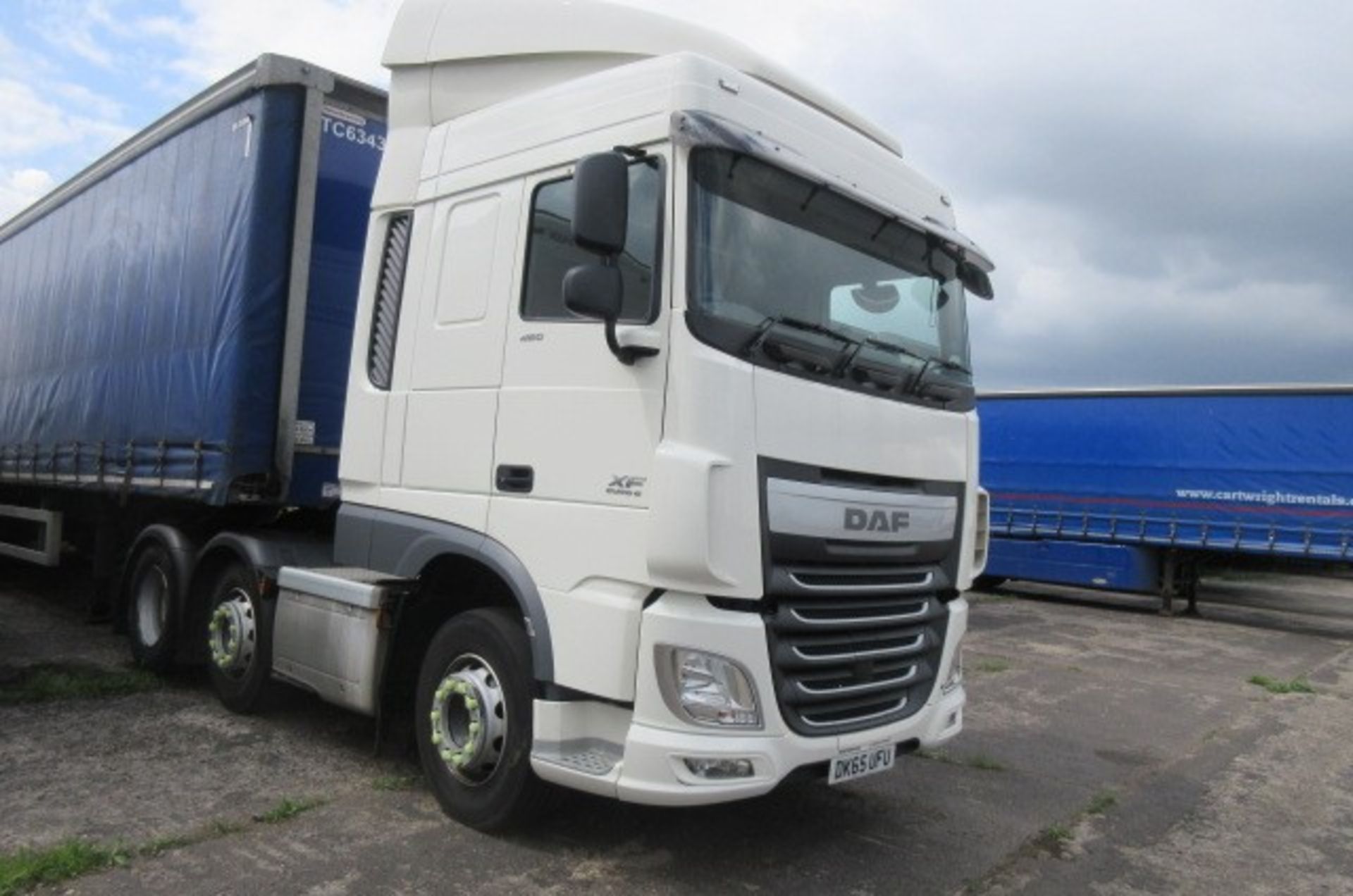 DAF XF 460 Euro 6 FTG 6x2 auto tractor unit (DK65 UFU)