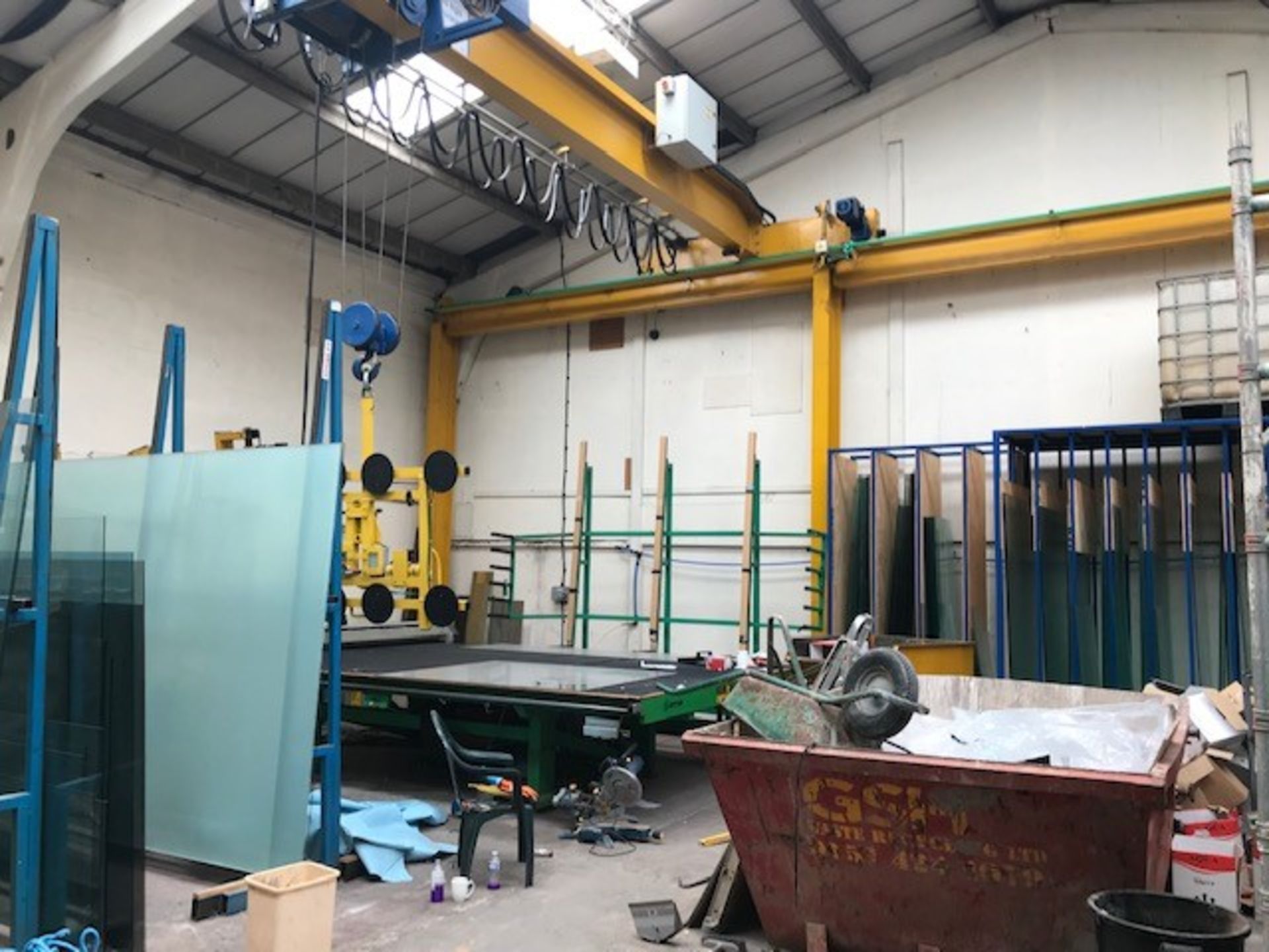 Chesterfield 5,000kg Overhead Crane with Gantry