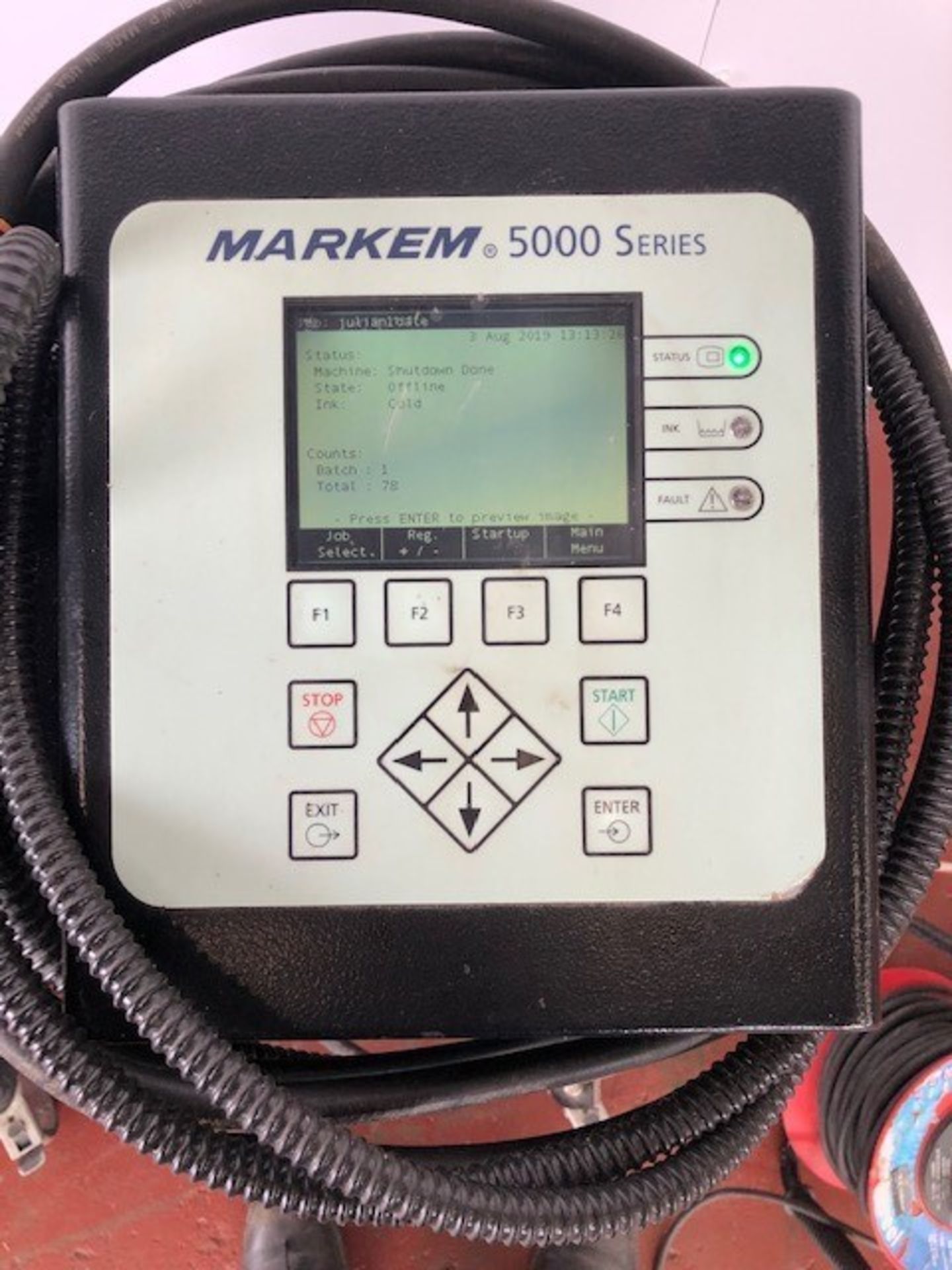 Markem 5200 inkjet coder - Image 2 of 5