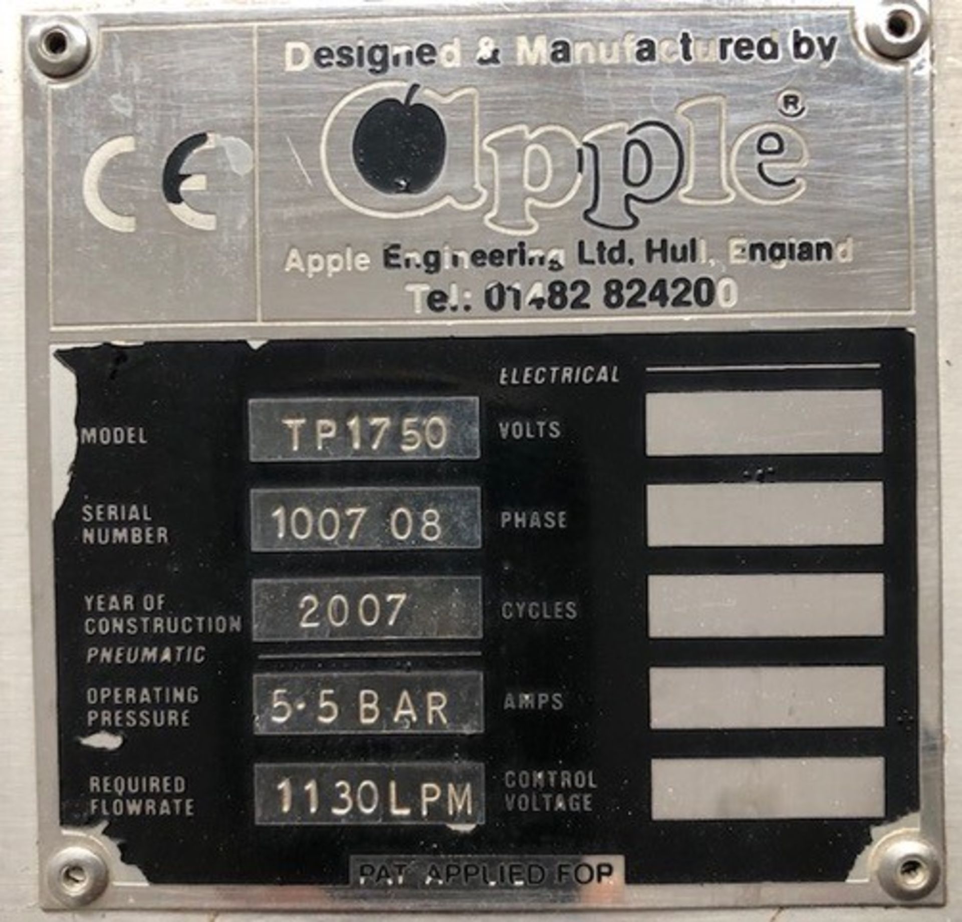 Apple TP1750 transfer pump - Image 4 of 4