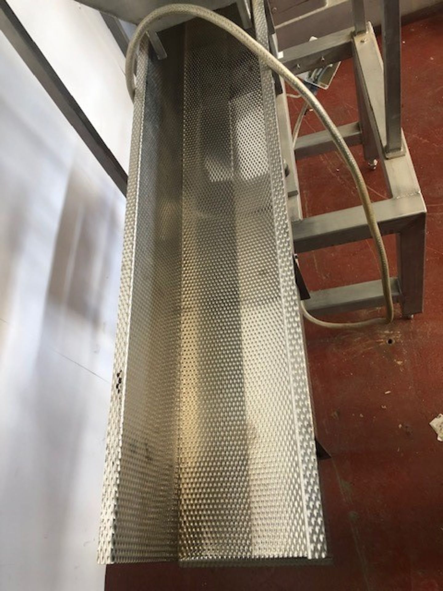 stainless steel hopper and vibratory feeder - Image 2 of 4