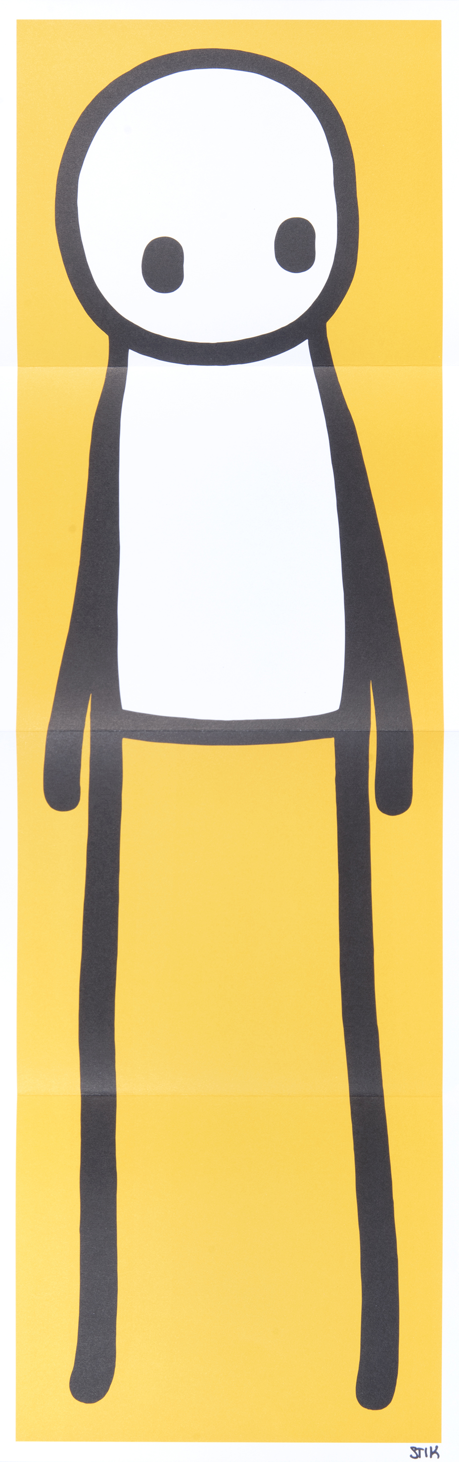 Stik (British) ‘Standing Figure (Red, Blue, Yellow, Orange & Teal)’, 2015 - Image 4 of 6