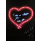 Tracey Emin (British b.1963), ‘The Neons’, a complete set of seven offset lithographs in colours