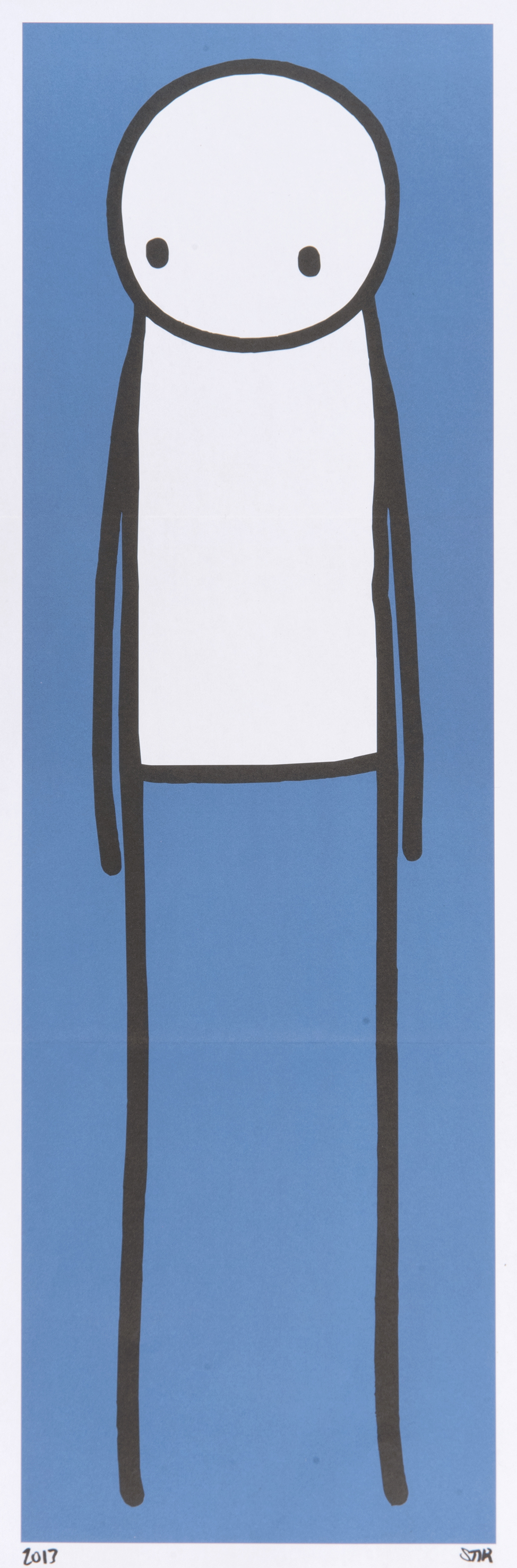 Stik (British), 'Standing Figure', 2013, a full set of four - Image 2 of 5