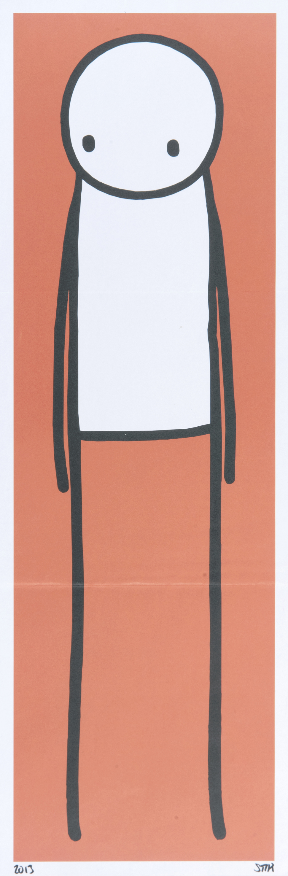 Stik (British), 'Standing Figure', 2013, a full set of four - Image 4 of 5