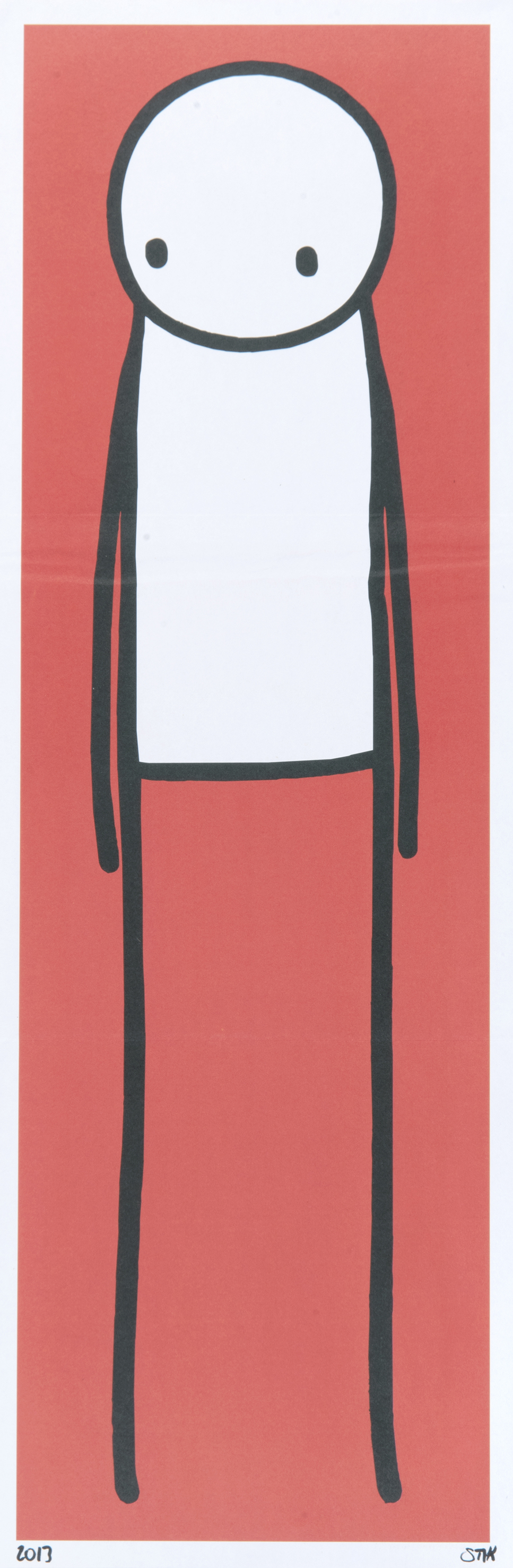 Stik (British), 'Standing Figure', 2013, a full set of four - Image 5 of 5