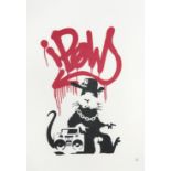 Banksy (British b.1974), ‘Gangsta Rat’, 2004