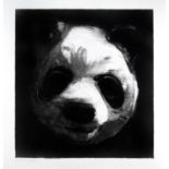 Charming Baker (British .1964), 'Flocked Panda Head', 2018