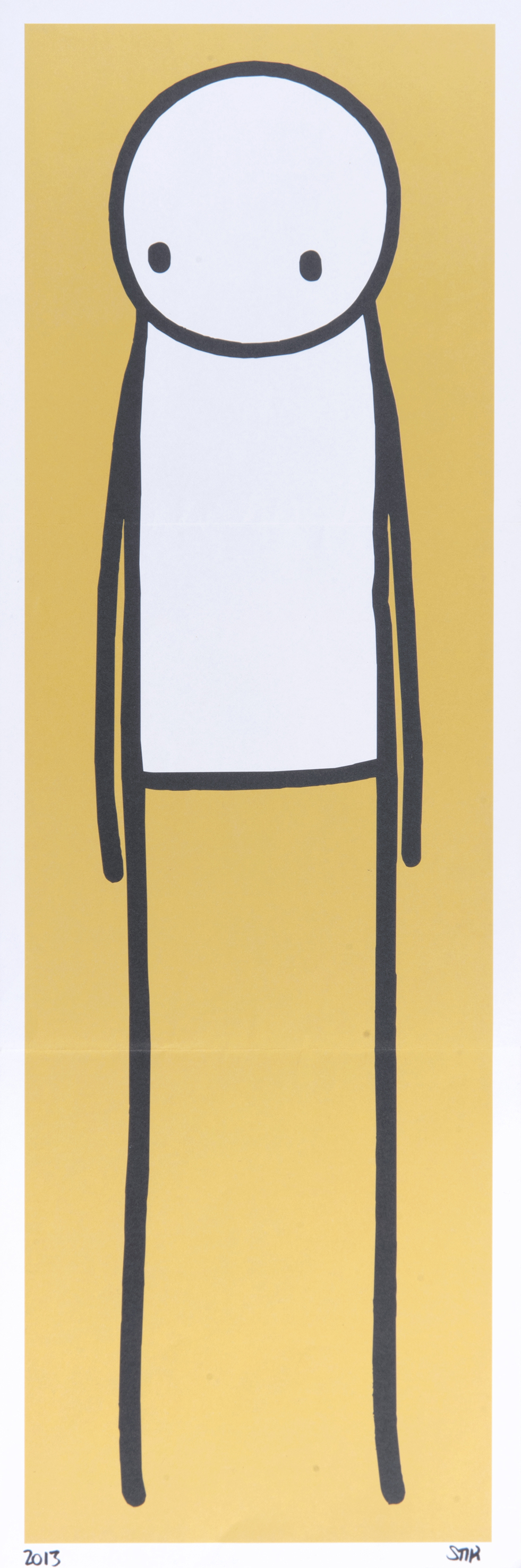 Stik (British), 'Standing Figure', 2013, a full set of four - Image 3 of 5