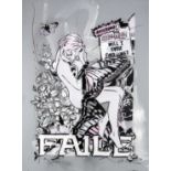 Faile (Collaboration), 'Butterfly Girl', 2005