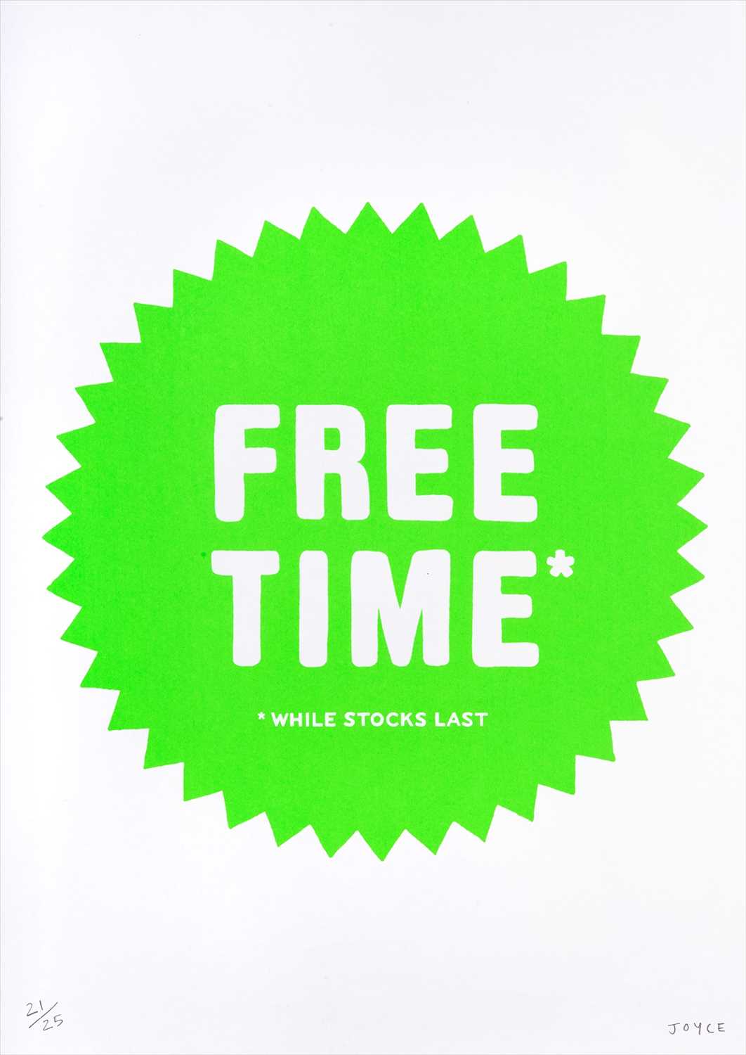 James Joyce (British), 'Free Time', 2008