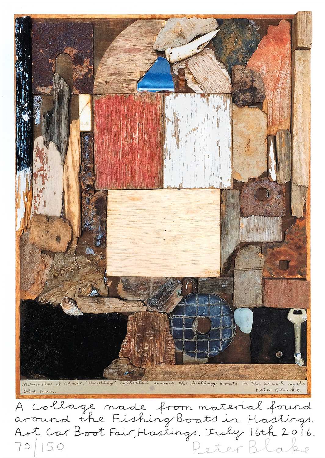 Peter Blake (British b.1932), 'Hastings Collage', 2016