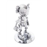 Kaws & Hajime Sorayama (Collaboration), 'No Future Companion (Silver Chrome)', 2008