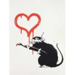 Banksy (British b.1974), 'Love Rat', 2004