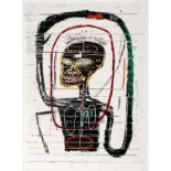 After Jean-Michel Basquiat (American 1960-1988), 'Flexible (1984/2016)', 2016