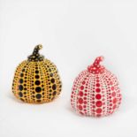 Yayoi Kusama (Japanese b.1929), ‘Pumpkin (Yellow & Black and Red & White)’, 2016