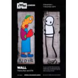 Stik & Thierry Noir (Collaboration), 'Wall', 2019