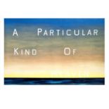 Ed Ruscha (American b.1937), 'A Particular Kind Of Heaven', 1983