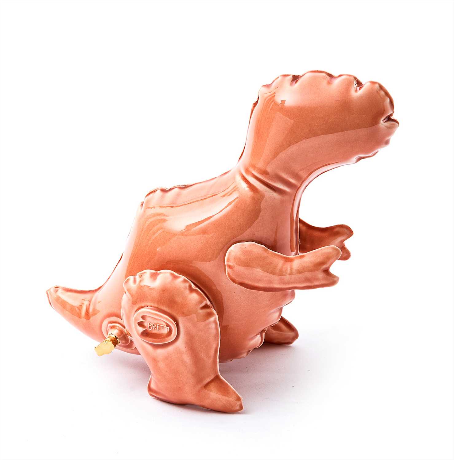 Brett Kern (American), 'Inflatable T-Rex (Peach)', 2018