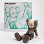 Kaws (American b.1974), 'Holiday (Brown)', 2019