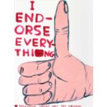 David Shrigley (British b. 1968), 'I Endorse Everything', 2019