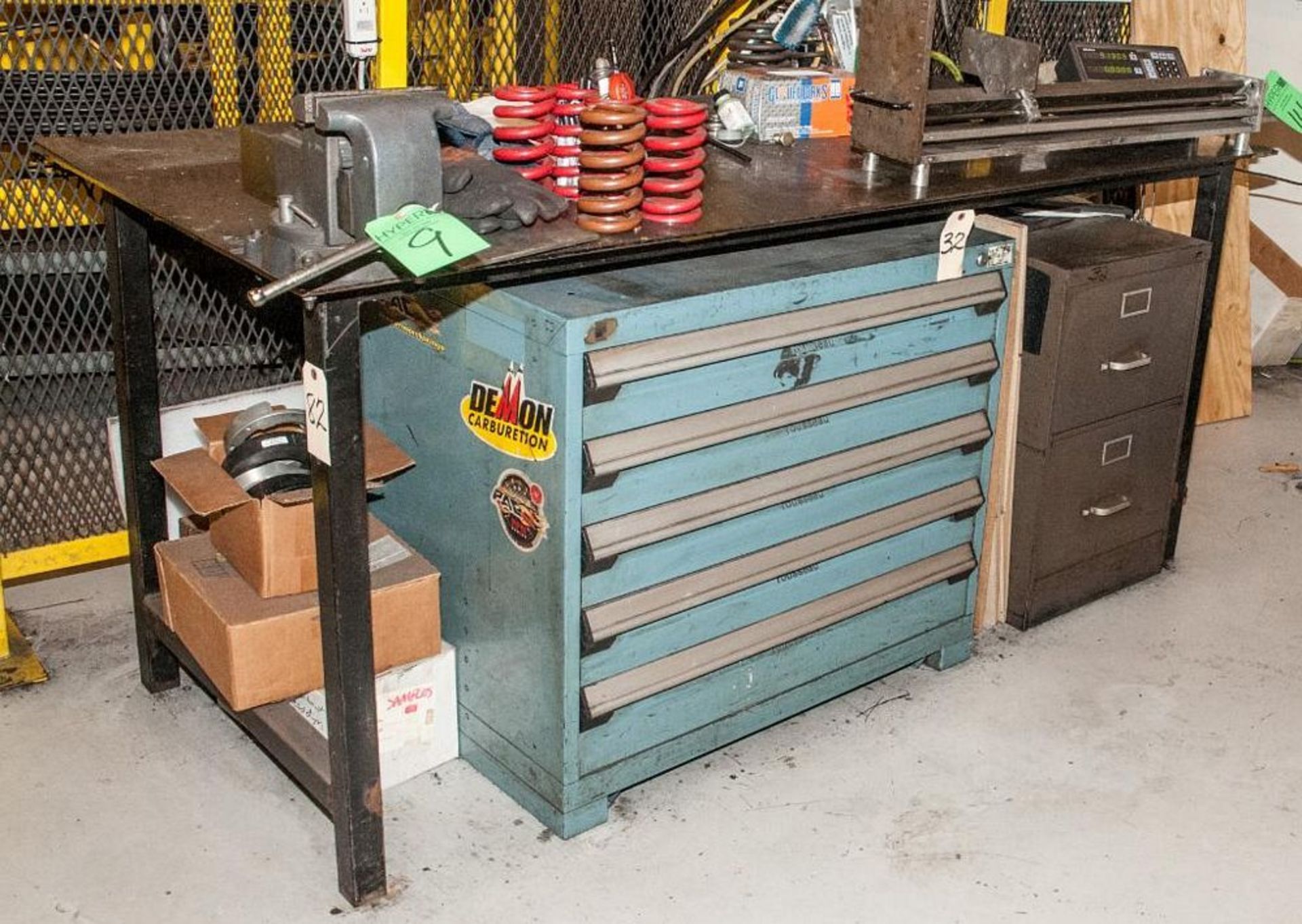 Steel Workbench 80" x 36" x 36" T, No Contents