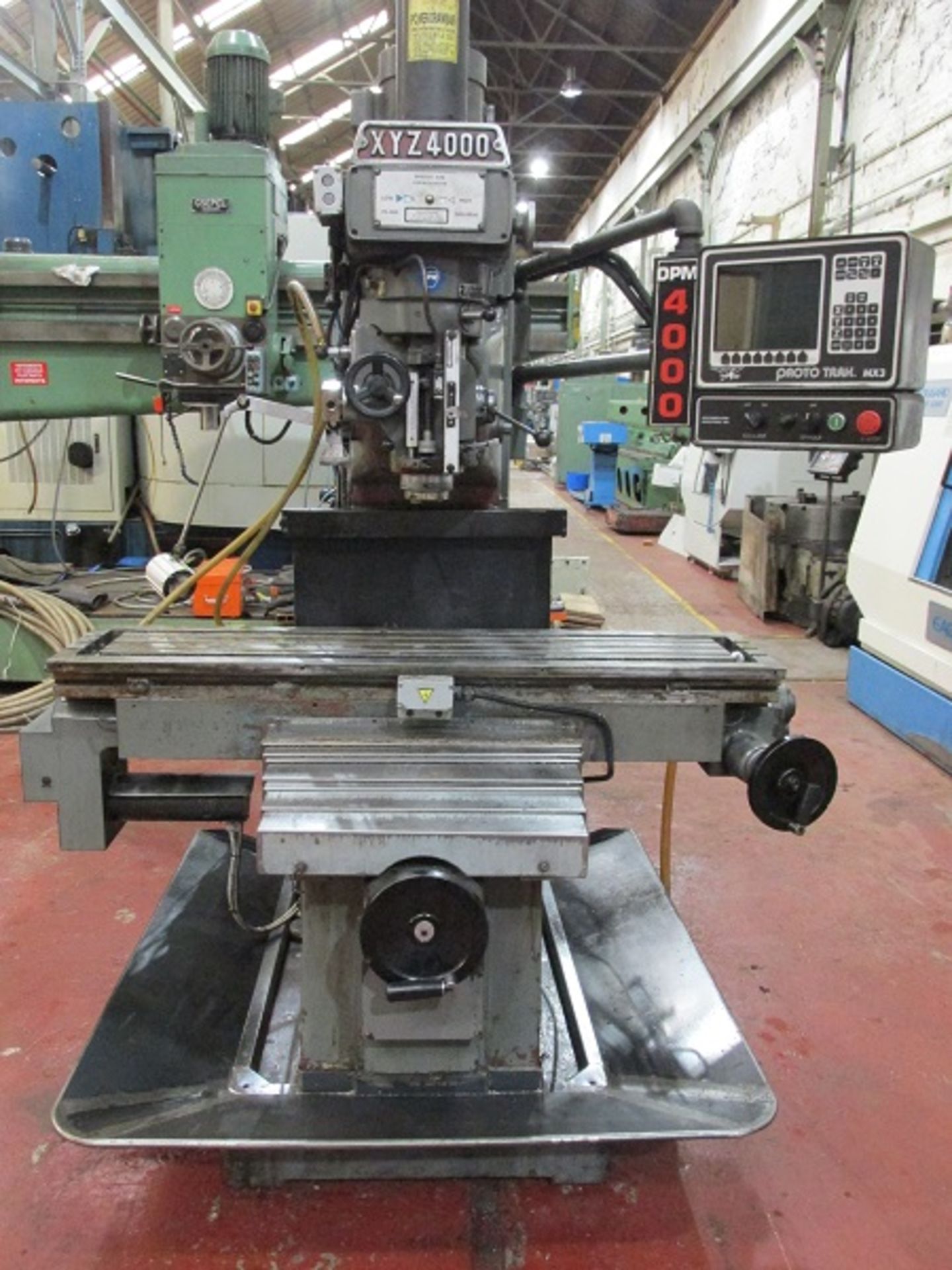 XYZ DPM 4000 CNC Bed Mill - Image 3 of 5