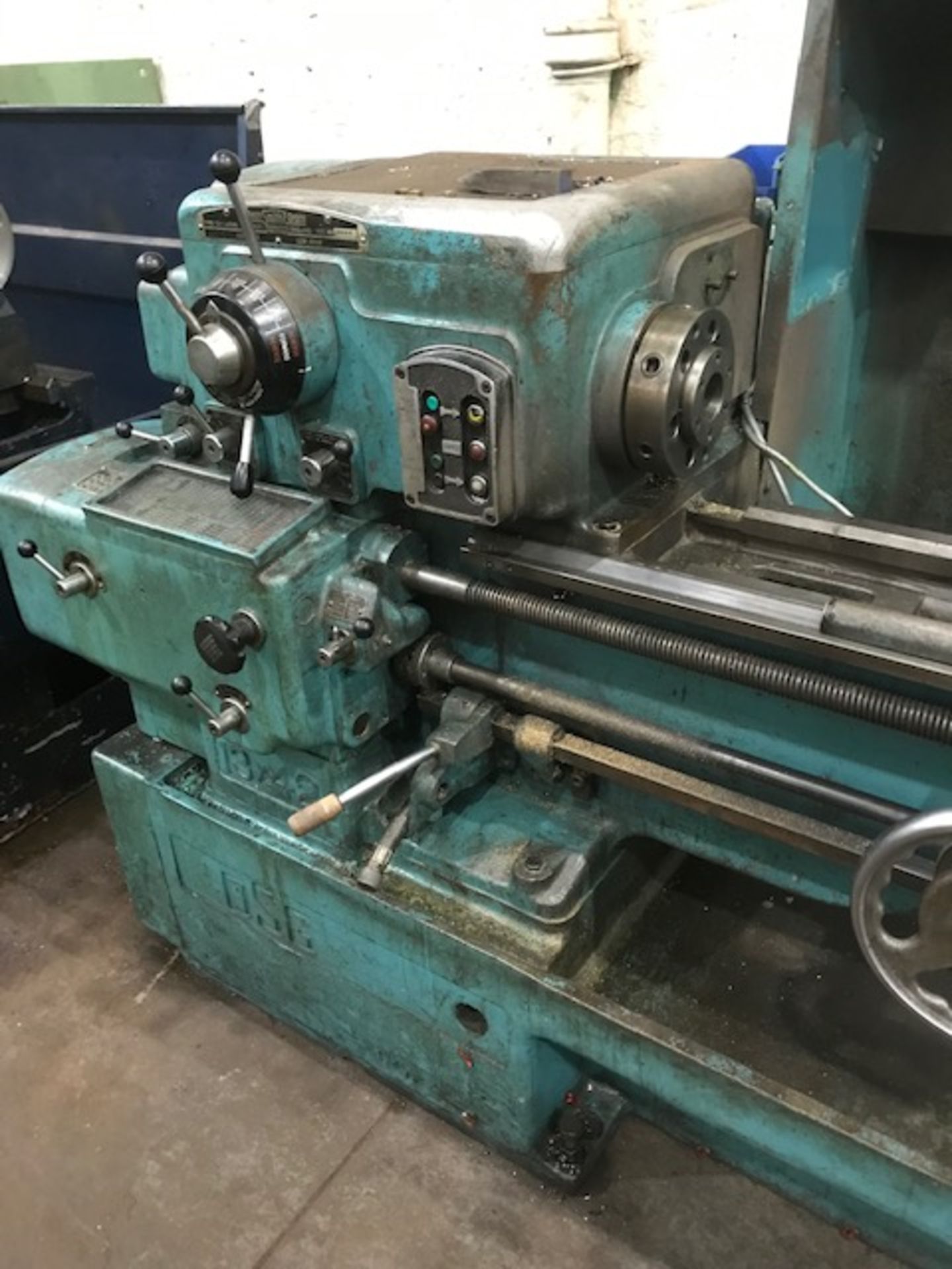 Dean Smith and Grace Type 13 x 42 Straight Bed Lathe - Image 2 of 6
