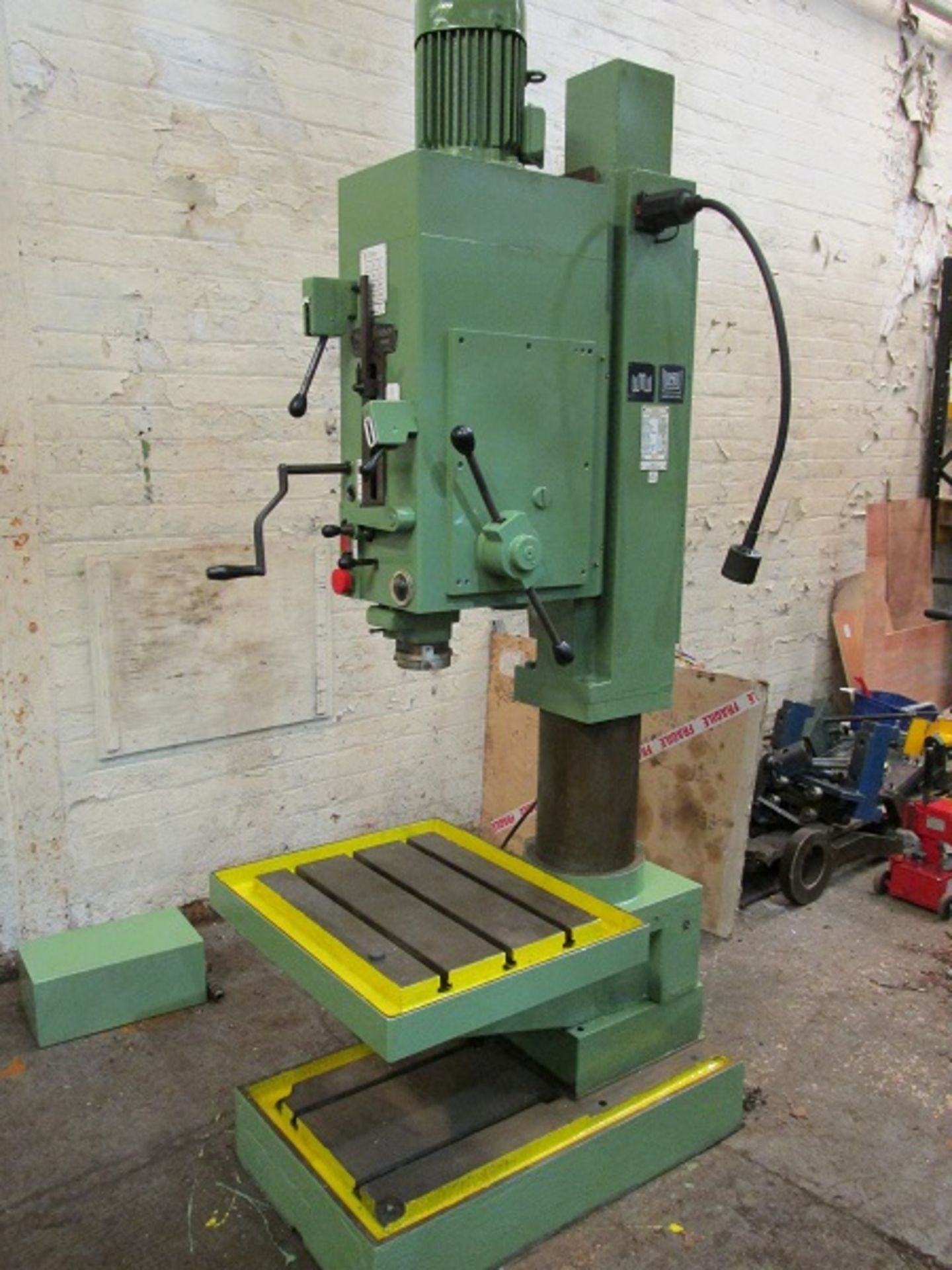 WMW SAALFELD BS4 Heavy Duty Geared Head Pillar Drill