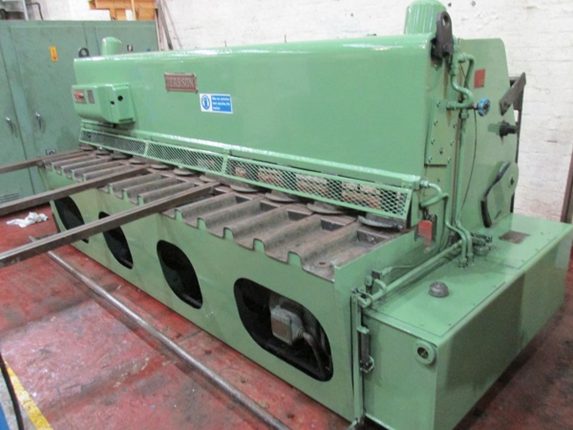 Pearson 3000 x 6mm Hydraulic Guillotine - Image 4 of 9
