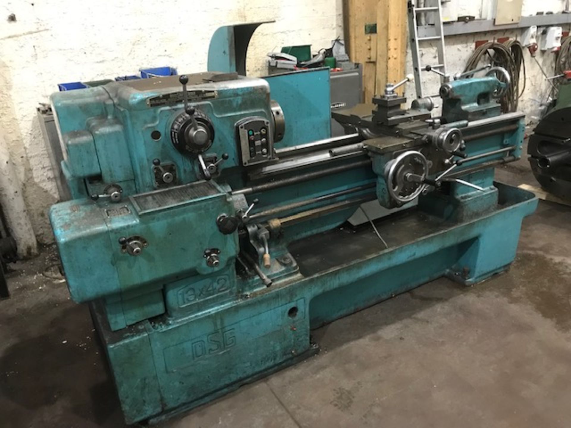 Dean Smith and Grace Type 13 x 42 Straight Bed Lathe - Image 4 of 6